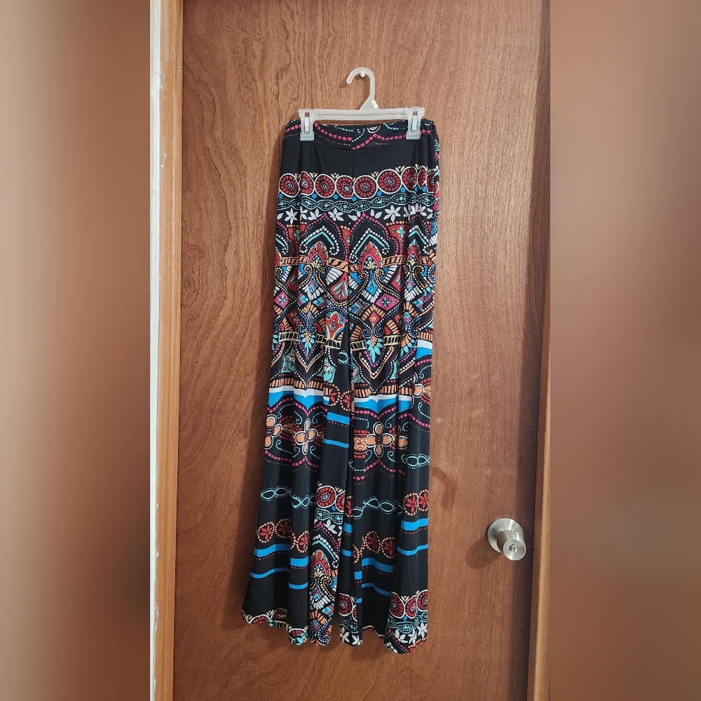 Vintage Boho Chic Wide Leg Pants               Size Medium